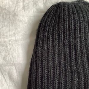 Black beanie
